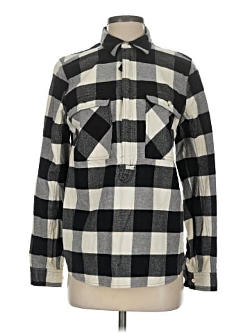 J.Crew Factory Store Long Sleeve Button-Down Shirt (view 1)