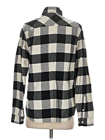 J.Crew Factory Store Long Sleeve Button-Down Shirt (view 2)