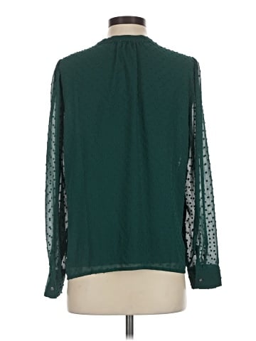 J.Crew Factory Store Long Sleeve Blouse (view 2)