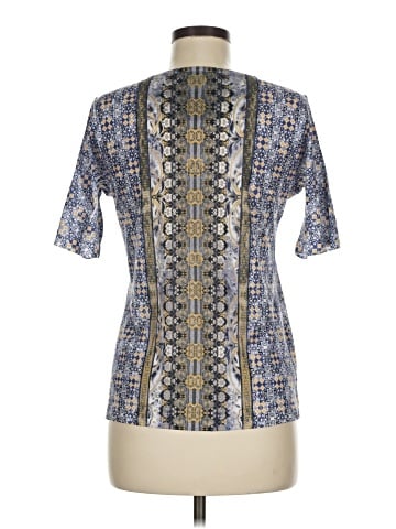 Christopher & Banks Short Sleeve Blouse (view 2)