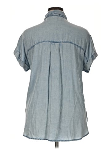 Jane and Delancey Short Sleeve Button-Down Shirt (view 2)
