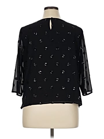 Talbots 3/4 Sleeve Top (view 2)