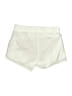 Athleta 100% Polyester Solid Ivory Athletic Shorts Size M - photo 2