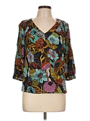 Jane and Delancey 3/4 Sleeve Blouse (view 1)