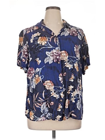 Coldwater Creek Short Sleeve Blouse (view 1)