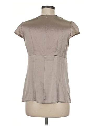 Nanette Lepore Short Sleeve Silk Top (view 2)