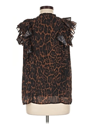 Aqua Sleeveless Blouse (view 2)