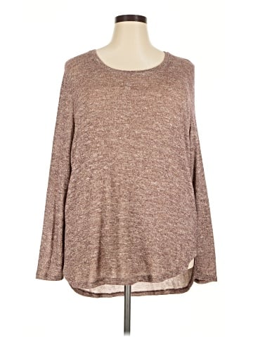 Faded Glory Long Sleeve Top (view 1)