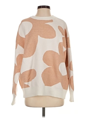 En Creme Pullover Sweater (view 1)