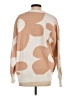 En Creme 100% Polyester Camo Tan Pullover Sweater Size S - photo 2