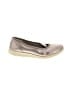 Ecco Metallic Silver Flats Size 5 - photo 1