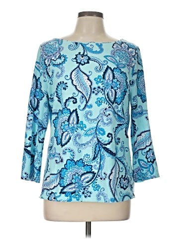 Talbots 3/4 Sleeve T-Shirt (view 1)
