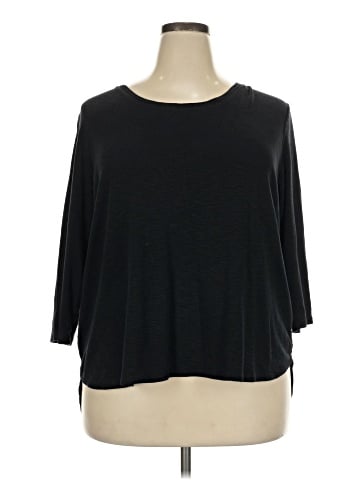 KIRKLAND Signature 3/4 Sleeve T-Shirt (view 1)