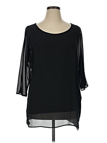 Joseph A. 3/4 Sleeve Blouse (view 1)