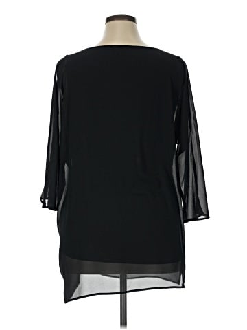 Joseph A. 3/4 Sleeve Blouse (view 2)