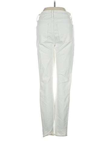 Madewell 9" High-Rise Skinny Jeans in Pure White (view 2)