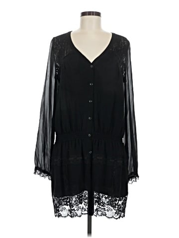 Haute Hippie 3/4 Sleeve Silk Top (view 1)