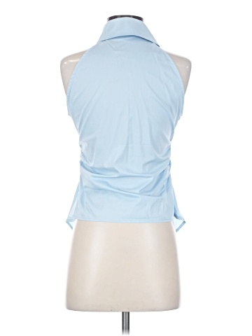 Elan Sleeveless Button-Down Shirt (view 2)