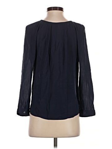 Joie Long Sleeve Silk Top (view 2)