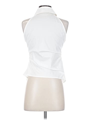 Elan Sleeveless Button-Down Shirt (view 2)