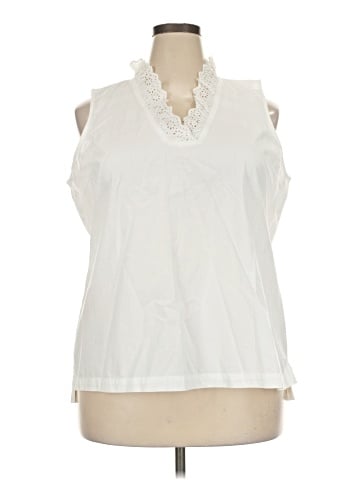 Crown & Ivy Sleeveless Blouse (view 1)