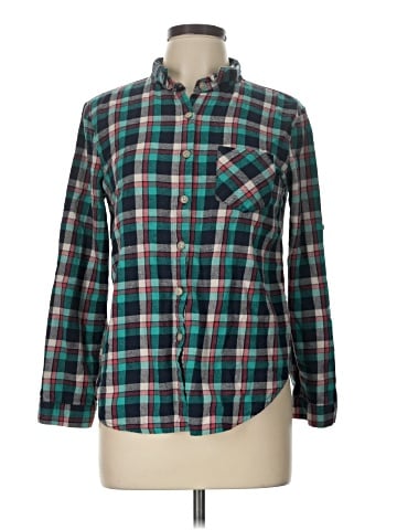Very J Long Sleeve Button-Down Shirt (view 1)