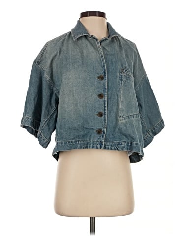 Banana Republic 3/4 Sleeve Button-Down Shirt (view 1)