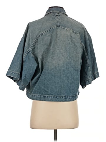 Banana Republic 3/4 Sleeve Button-Down Shirt (view 2)