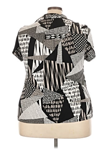 Alfani Short Sleeve Blouse (view 2)