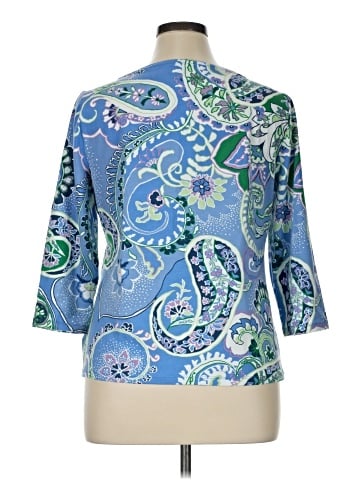 Talbots 3/4 Sleeve T-Shirt (view 2)