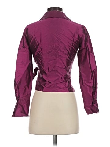 Sunny Leigh Long Sleeve Silk Top (view 2)