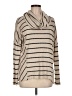 Eri + Ali Stripes Tan Pullover Sweater Size M - photo 1