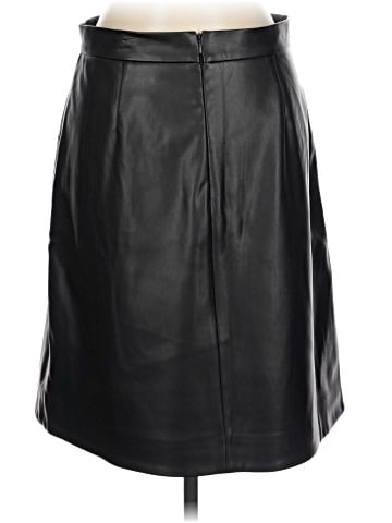 DKNY Faux Leather Skirt (view 2)