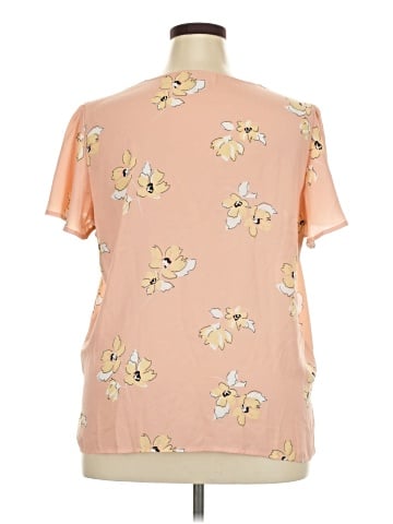 Liz Claiborne Short Sleeve Blouse (view 2)