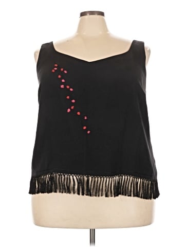 Dana Buchman Sleeveless Silk Top (view 1)