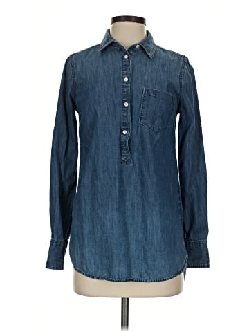 Merona Long Sleeve Button-Down Shirt (view 1)