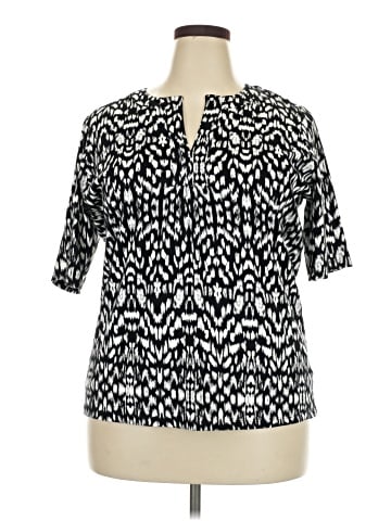 Jones New York Signature 3/4 Sleeve Blouse (view 1)