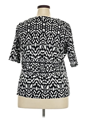 Jones New York Signature 3/4 Sleeve Blouse (view 2)