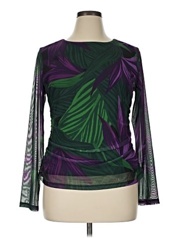 Bold Elements Long Sleeve Blouse (view 1)
