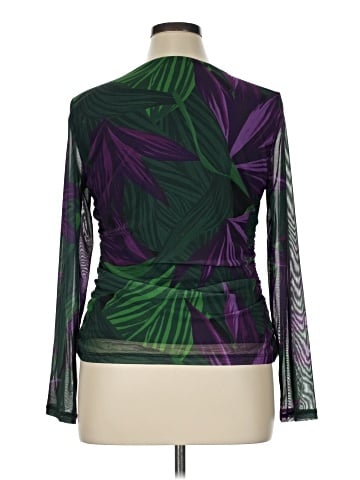 Bold Elements Long Sleeve Blouse (view 2)