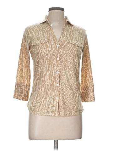 J. McLaughlin 3/4 Sleeve Blouse (view 1)