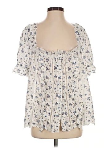 Anthropologie Short Sleeve Blouse (view 1)