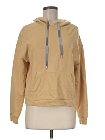 Madewell Dip-Dye Drawstring Hoodie Sweatshirt (view 1)