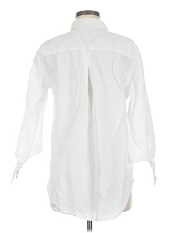 Liz Claiborne 3/4 Sleeve Button-Down Shirt (view 2)