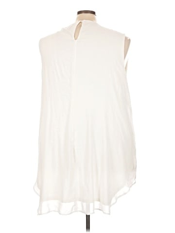 Melissa McCarthy Seven7 Sleeveless Blouse (view 2)