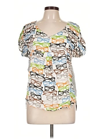 Porridge Short Sleeve Blouse (view 1)