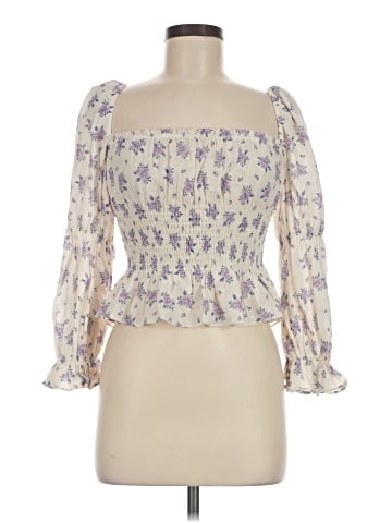 Olivaceous 3/4 Sleeve Blouse (view 1)