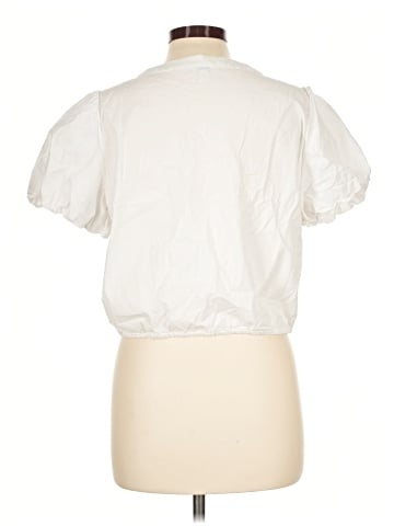 J.Crew Factory Store Short Sleeve Blouse (view 2)