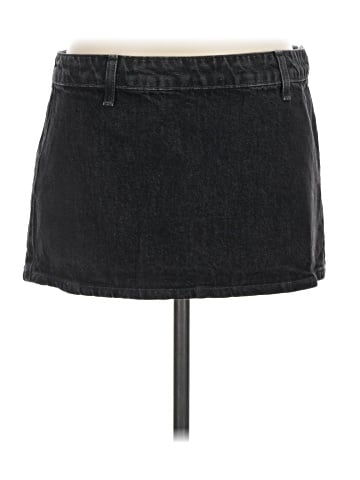 Topshop Denim Skirt (view 1)