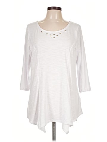 Notations 3/4 Sleeve Top (view 1)